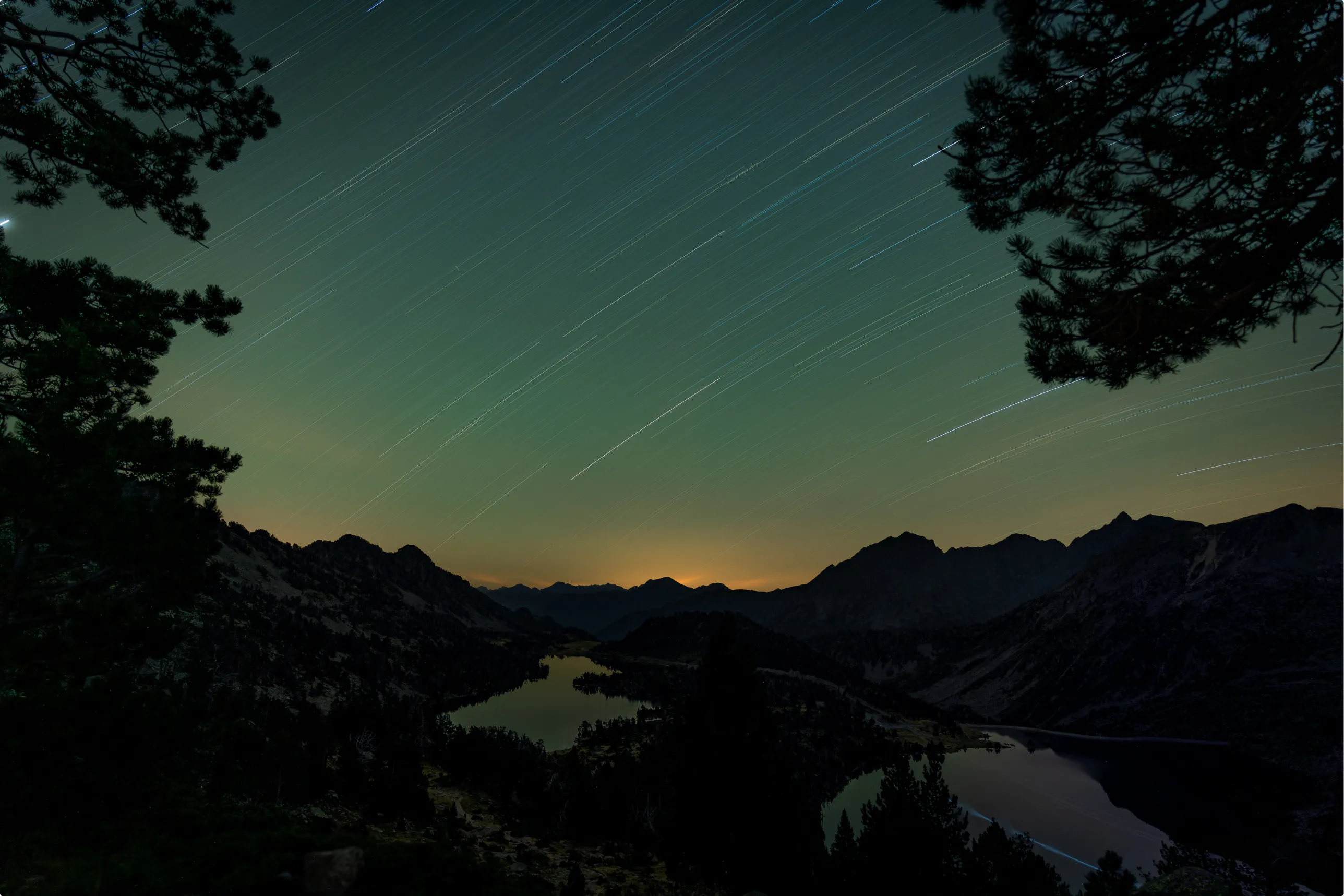Mountains Silhouette